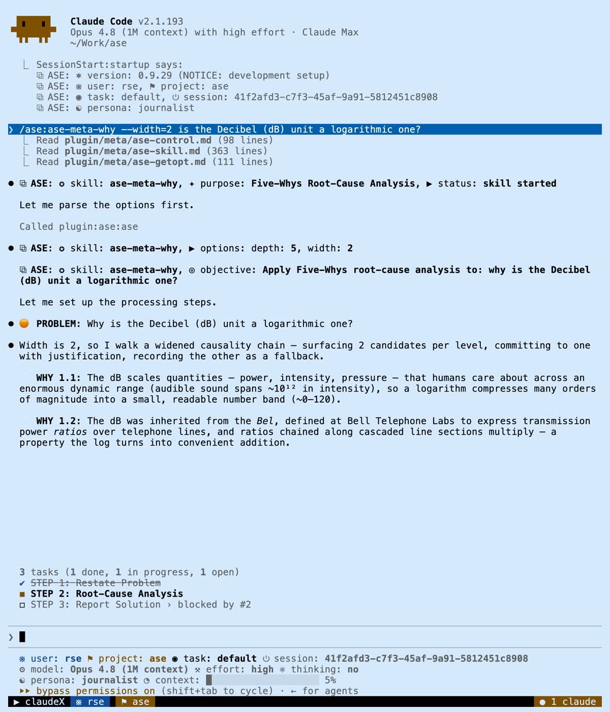 Demo: Trace root cause with Five-Whys method